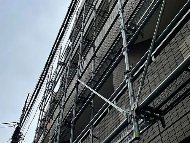 仮設足場工事